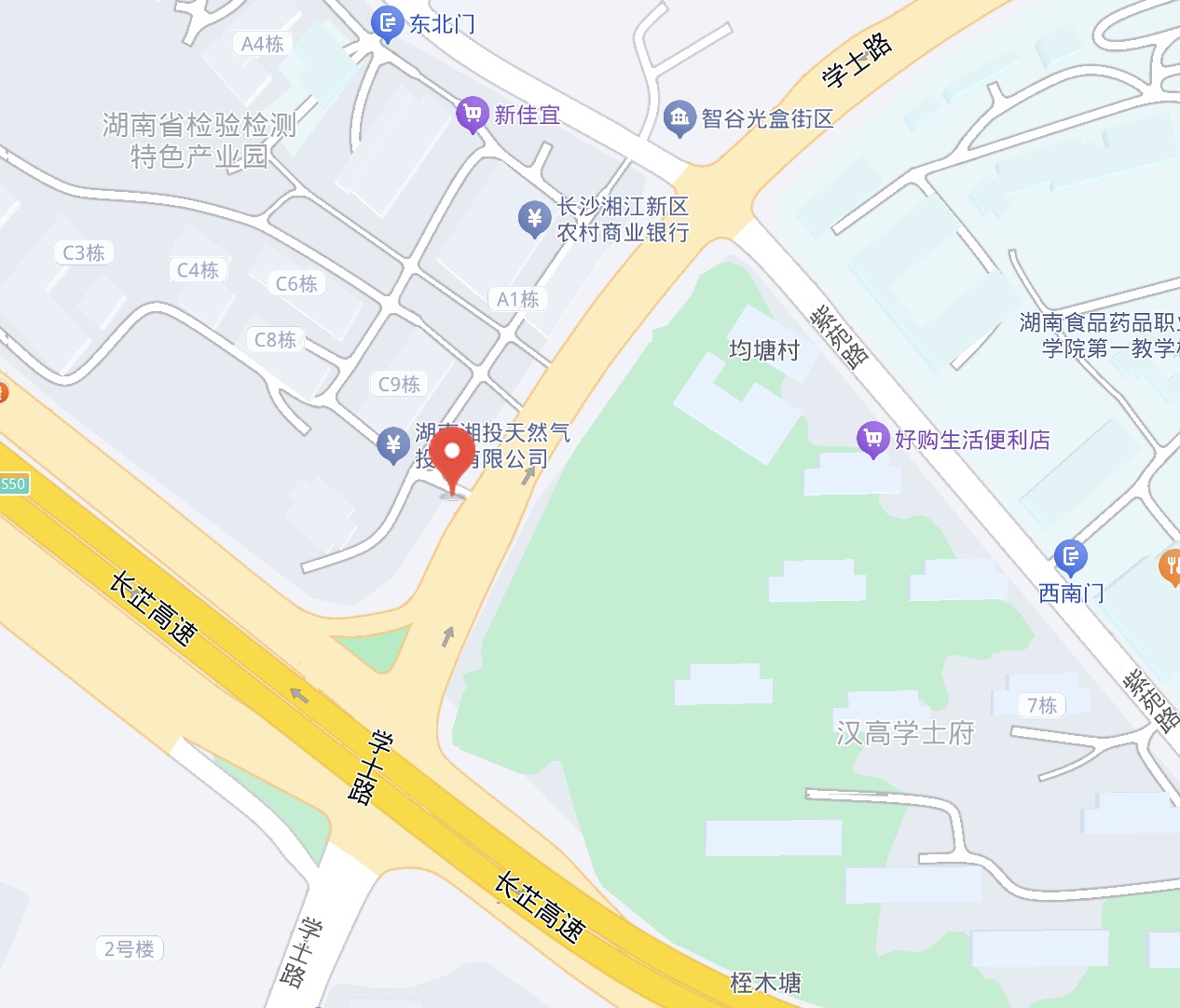 公司位置地图